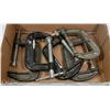 Image 1 : SET OF 5 METAL 3” CLAMPS