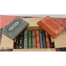 SET OF 12 FRANKLIN MINT 1979-1982 BOOKS.