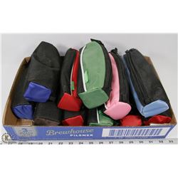 FLAT OF ASSORTED PENCIL CASES