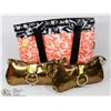 Image 1 : INSULATED LUNCH BAG SOLD WITH TWO GOLD TONE