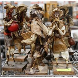 12 PC PAPER TOLLE FIGURES