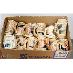 LARGE BOX OF STEINS