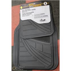 4PC TUNE IT ALL SEASON MEDIUM DUTY FLOOR MATS