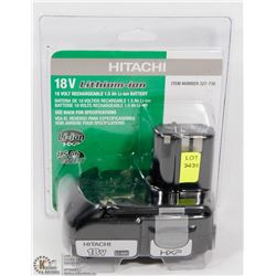 HITACHI 18V LITHIUM ION BATTERY
