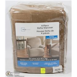 MAINSTAYS 4PC DELTA SLIPCOVER