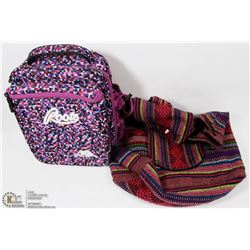 ROOTS LUNCH BAG WITH NEW BACKPACK