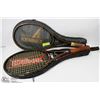 Image 1 : PAIR OF TENNIS RACKETS WITH CARRY BAGS