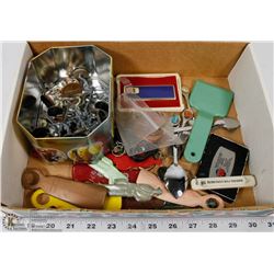 FLAT OF FULLER COLLECTABLES WITH WAR HAMMER