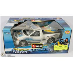 BURAGO FORD SVT F150 WATER SCOOTER SCALE 1:21
