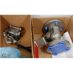 PAIR OF SWAGELOK VALVE, S-65TSW12P & FLOW SERVE