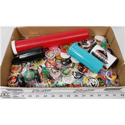 COLLECTION OF 324 POGS & SLAMMERS.