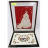 Image 1 : LOT OF 2 CROSS STITCH WALL ART