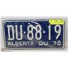 Image 1 : 1970 LICENSE PLATES MATCHING PAIR