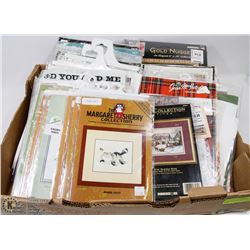 FLAT OF ASSORTED STITCH CRAFT KITS