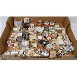 FLAT OF RESIN MINIATURES