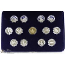 1992 CANADIAN 125 ANNIVERSARY SET WITH ALBERTA