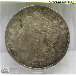 1921 US MORGAN SILVER DOLLAR.