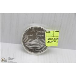 1976 OLYMPIC  SILVER 10 DOLLAR UNCIRCULATED COIN