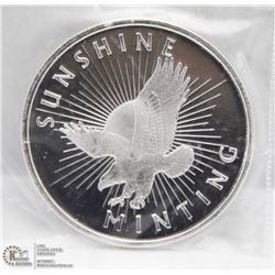 HALF OUNCE .999 SILVER COIN.