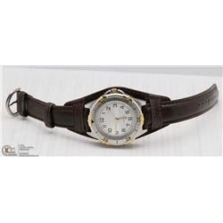 NEW RUGGED STYLE QUARTZ WATCH WITH LEATHER