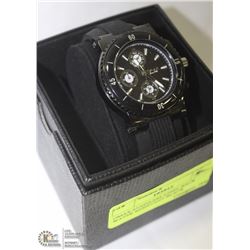 OMAX STAINLESS STEEL BACK WATER RESISTANT BLACK