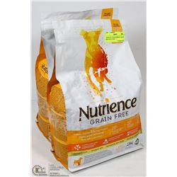 2 BAGS OF 5.5LB NUTRIENCE GRAIN FREE ADULT DOG