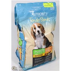 2 BAGS OF 5LBS AUTHORITY TENDER BLENDS PUPPY FOOD