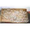 Image 1 : BOX OF ASSORTED CRYSTAL GLASSES