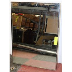 IN WALL MEDICINE CABINET WITH SHELVES.