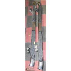 SET OF 2 FORD F150 SUPER CREW RUNNING BOARDS W/