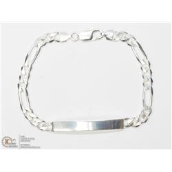 7) STERLING SILVER MEDICAL CHAIN BRACELET