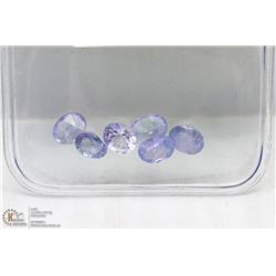 12) GENUINE TANZANITE GEMSTONES