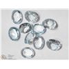 Image 2 : 25) GENUINE AQUAMARINE GEMSTONES