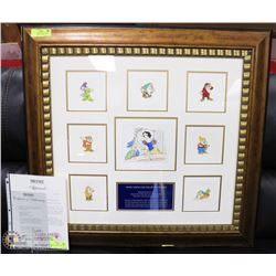 "SNOW WHITE & SEVEN DWARFS" COLOR ETCHING 663/2500