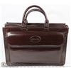 Image 1 : BROWN LEATHERETTE "BUGATTI" BRIEFCASE