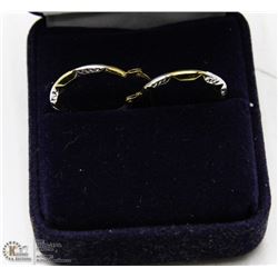 PAIR OF 10K GOLD EARRINGS FROM ISRAEL