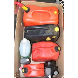 LARGE BOX W/NEW AUTOMOTIVE FLUIDS,