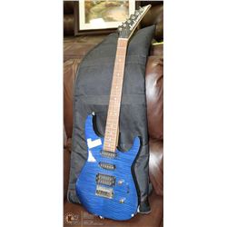 JACKSON ELECTRIC GUITAR BLUE