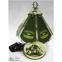 JOHN DEERE TOUCH LAMP. 14" TALL