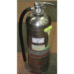 1970S 20LB DRY CHEMICAL CHARGED FIRE EXTINGUISHER.