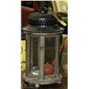 HURRICANE LANTERN WITH CANDLE  16"