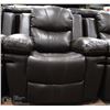 Image 3 : NEW NORWICH BROWN 76" RECLINING SOFA WITH