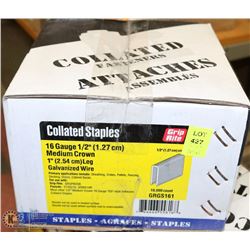 CASE OF 16 GAUGE COLLATED STAPLES