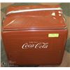 Image 1 : 1950S VINTAGE COCA COLA COOLER WITH TRAY,