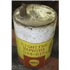 Image 1 : VINTAGE 5 GALLON SHELL OIL CAN.