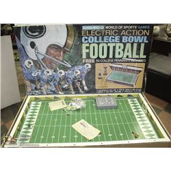 VINTAGE 1960S COLECO COLLEGE BOWL FOOTBALL GAME.