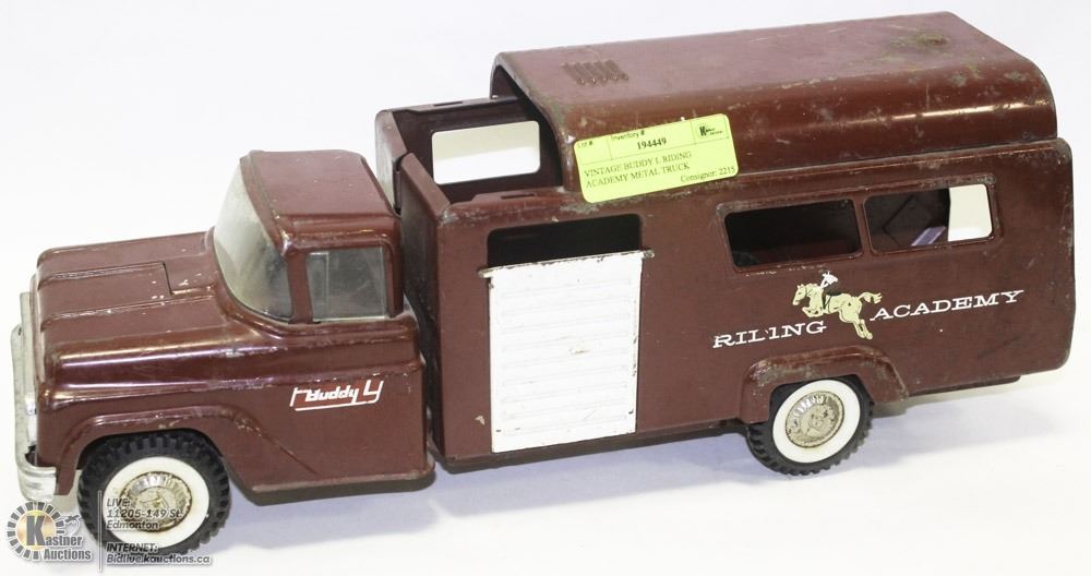 buddy l riding academy truck