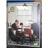 Image 1 : VINTAGE NORMAN ROCKWELL PUZZLE FRAMED, 27X34.