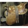 Image 1 : VINTAGE CAVALRY SADDLE.