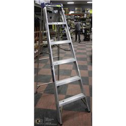 6 FOOT ALUMINUM STEP LADDER